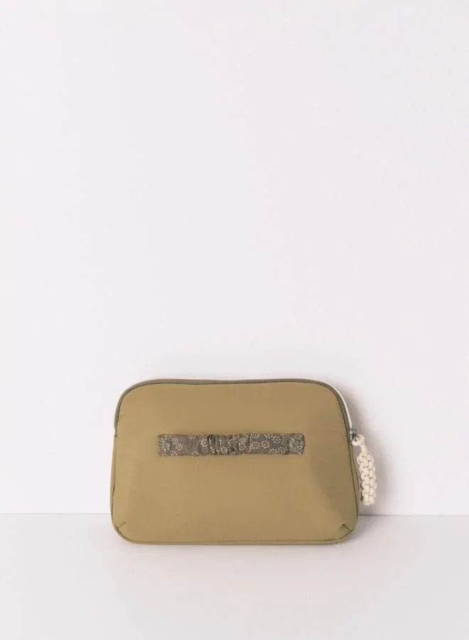 women'secret  Vivid green medium floral vanity case for Women | Best Price UAE